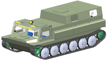 История создания нового ГАЗ-34039: ТГ-126-01 Росомаха